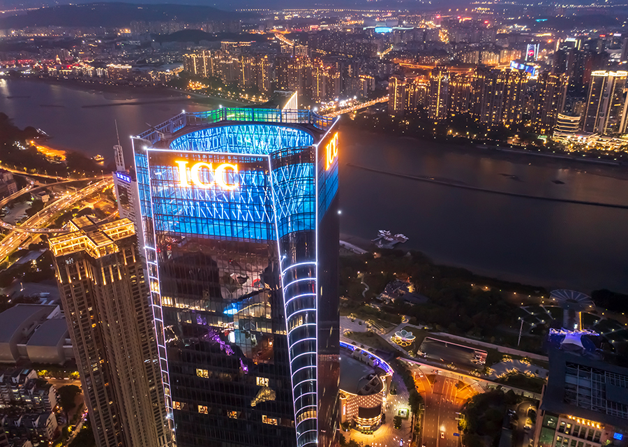 福州第一高樓，閩江璀璨地標(biāo)！超高層建筑升龍環(huán)球中心