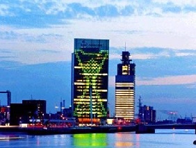 荷蘭照明新地標！荷蘭皇家KPN電信大廈的融景打造！