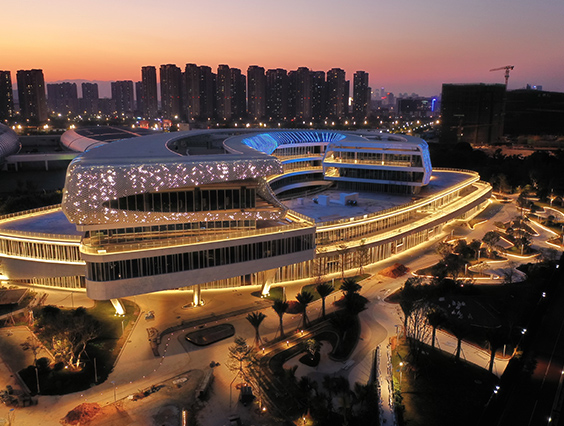 燈火輝煌，勇電助力福州冠城大通廣場