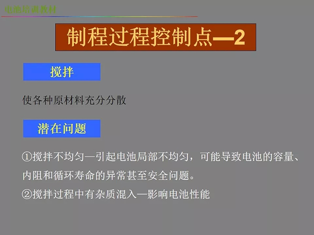 鋰電池廠家詳解：鋰電池生產(chǎn)工藝注意問(wèn)題（圖）