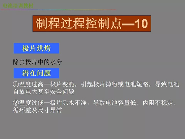 鋰電池廠家詳解：鋰電池生產(chǎn)工藝注意問(wèn)題（圖）