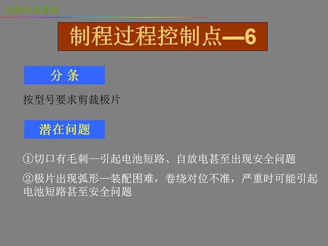 鋰電池廠家詳解：鋰電池生產(chǎn)工藝注意問(wèn)題（圖）