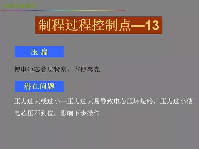 鋰電池廠家詳解：鋰電池生產(chǎn)工藝注意問(wèn)題（圖）