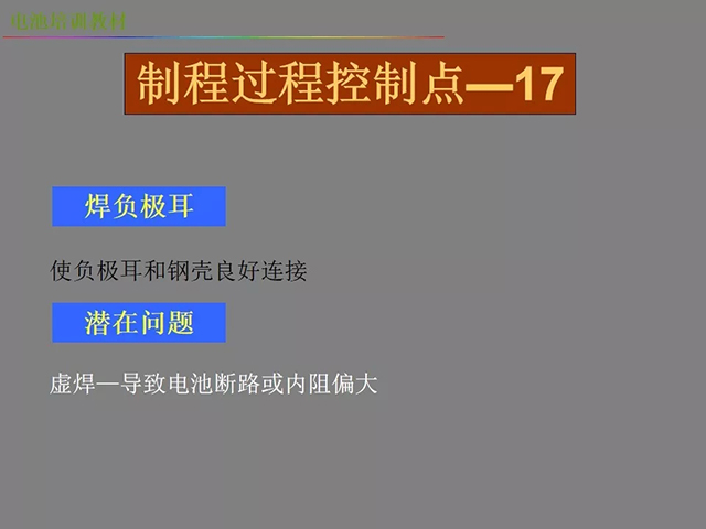 鋰電池廠家詳解：鋰電池生產(chǎn)工藝注意問(wèn)題（圖）