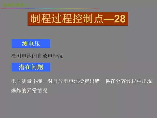 鋰電池廠家詳解：鋰電池生產(chǎn)工藝注意問(wèn)題（圖）